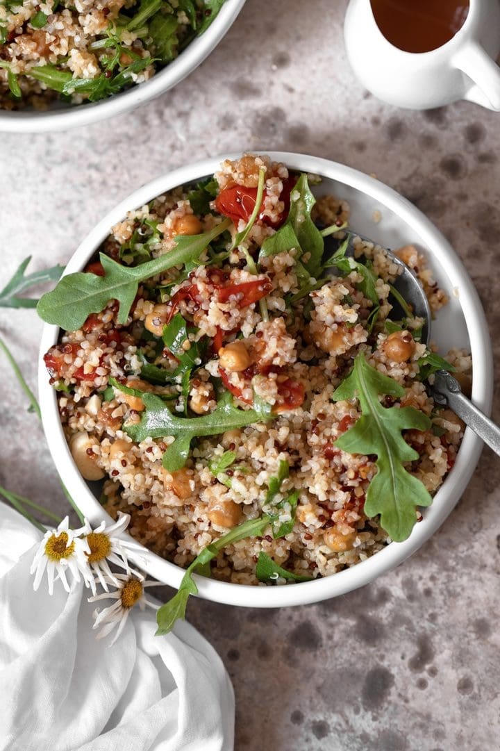 Salade De Quinoa Pois Chiches Et Tomates Cerises Healthy Alie