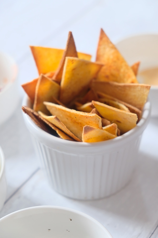 Chips de tortillas sains en 5 minutes Healthy Alie