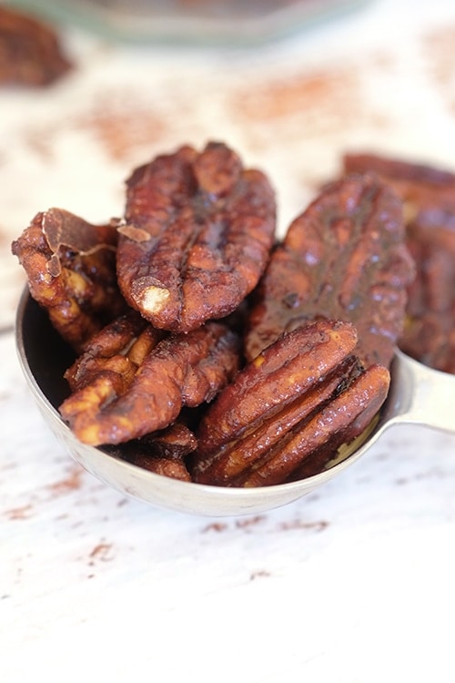 Noix de pécan caramélisées - Healthy Alie