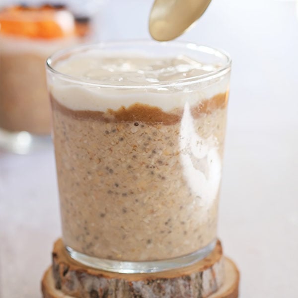 Overnight Oats Caramel Macchiato Healthy Alie
