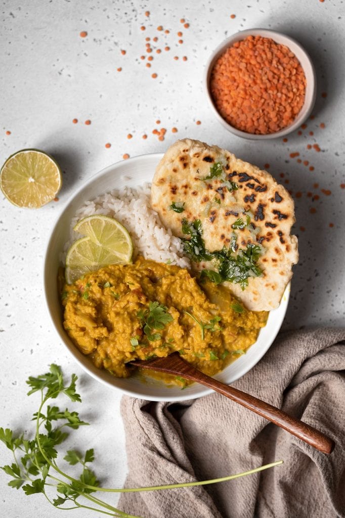 Riz au curry et au lait de coco - Sainplement Healthy