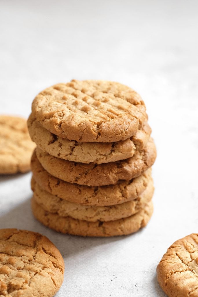 Cookies vegan au beurre de cacahuète - Sainplement Healthy