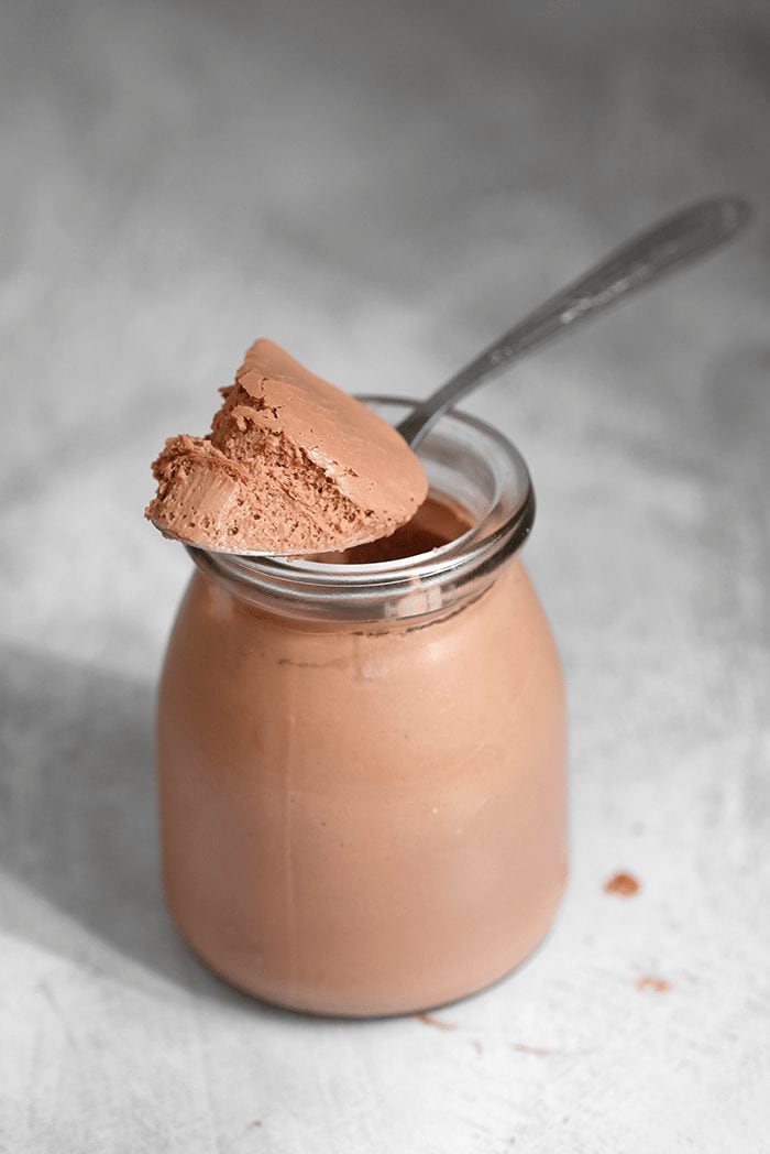 Mousse au chocolat au tofu Healthy Alie