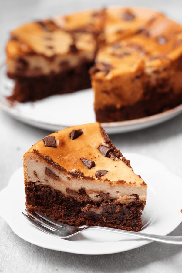 Cheesecake Brownie Vegan Et Sans Gluten - Healthy Alie