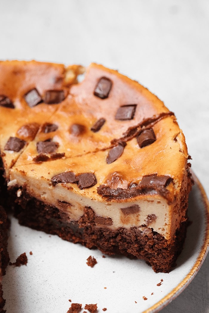 Cheesecake Brownie Vegan Et Sans Gluten - Healthy Alie