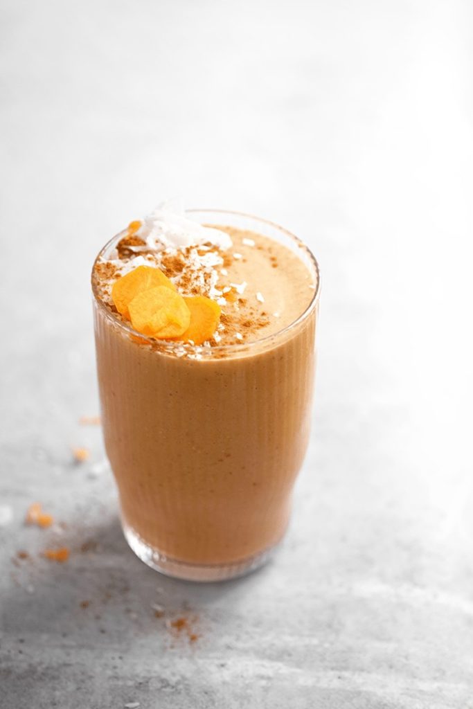 smoothie carrot cake vegan