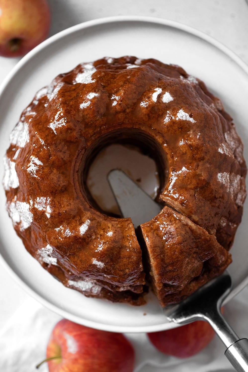 Gâteau aux pommes juif vegan, facile et rapide - Healthy Alie