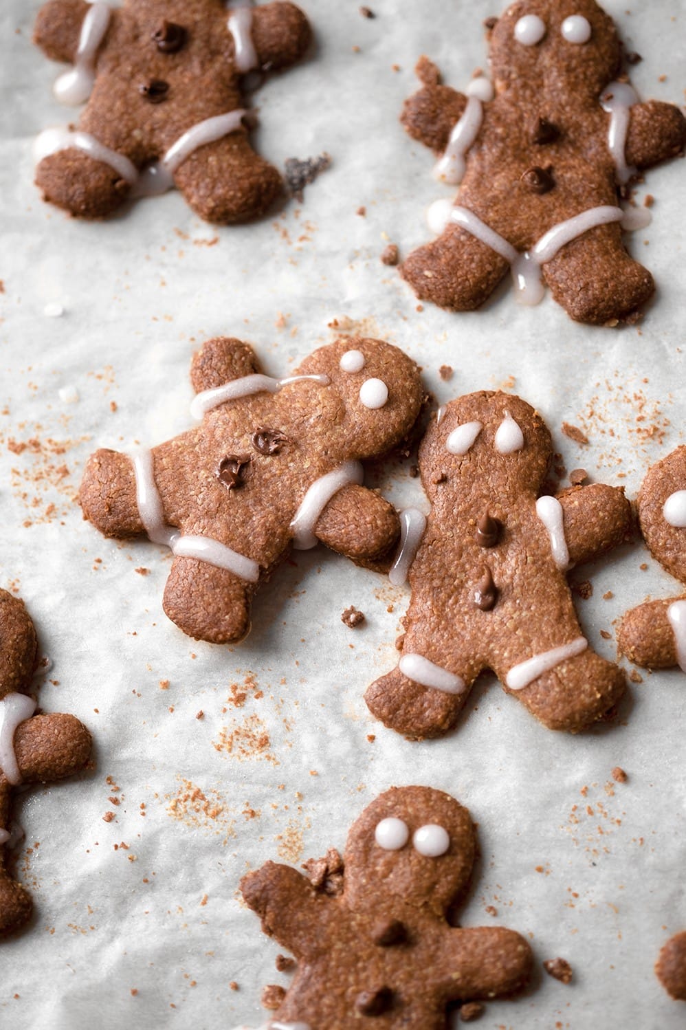 Biscuits de Noël croustillants au chocolat – IG bas et Vegan – Megalow Food