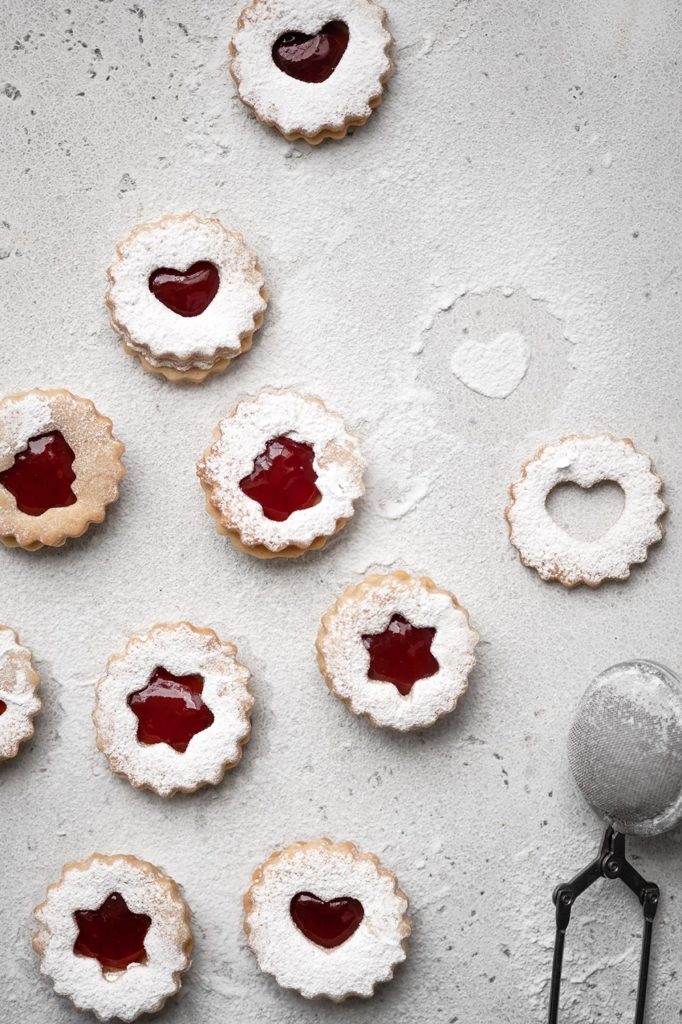 Recette biscuits Linzer de Noël - Blog de