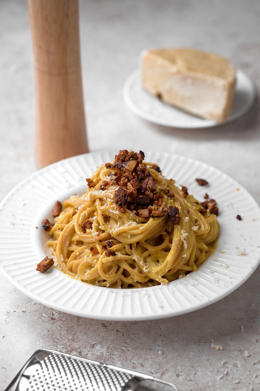 Pâtes carbonara vegan, facile et rapide Healthy Alie
