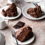 gâteau au chocolat vegan léger healthy avec ganache chocolat coco par healthy alie