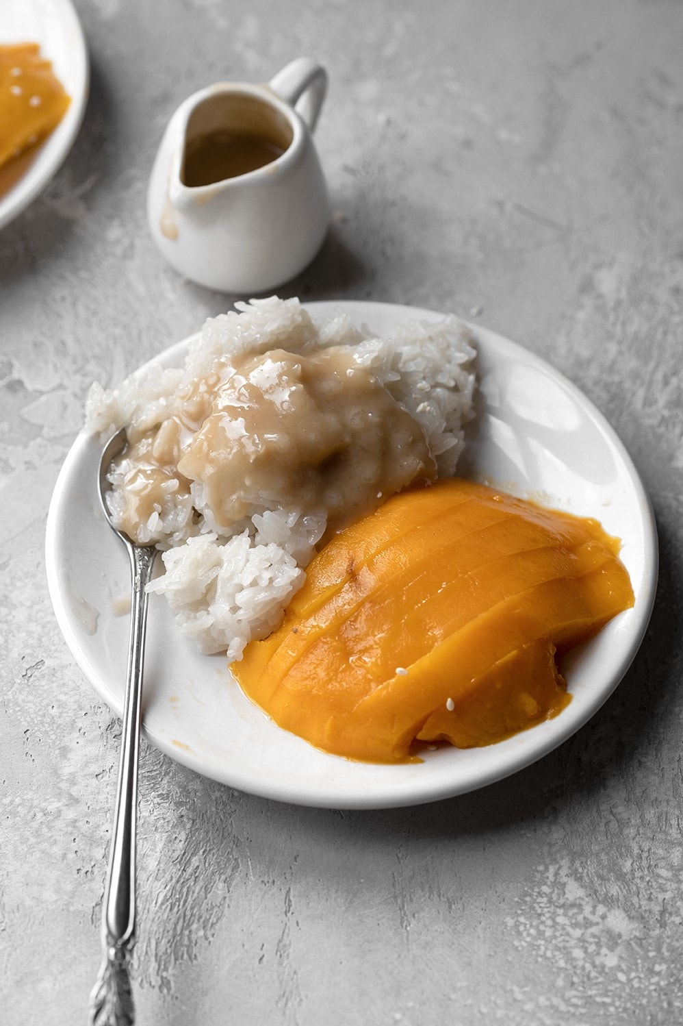 Mango sticky rice, riz gluant à la mangue