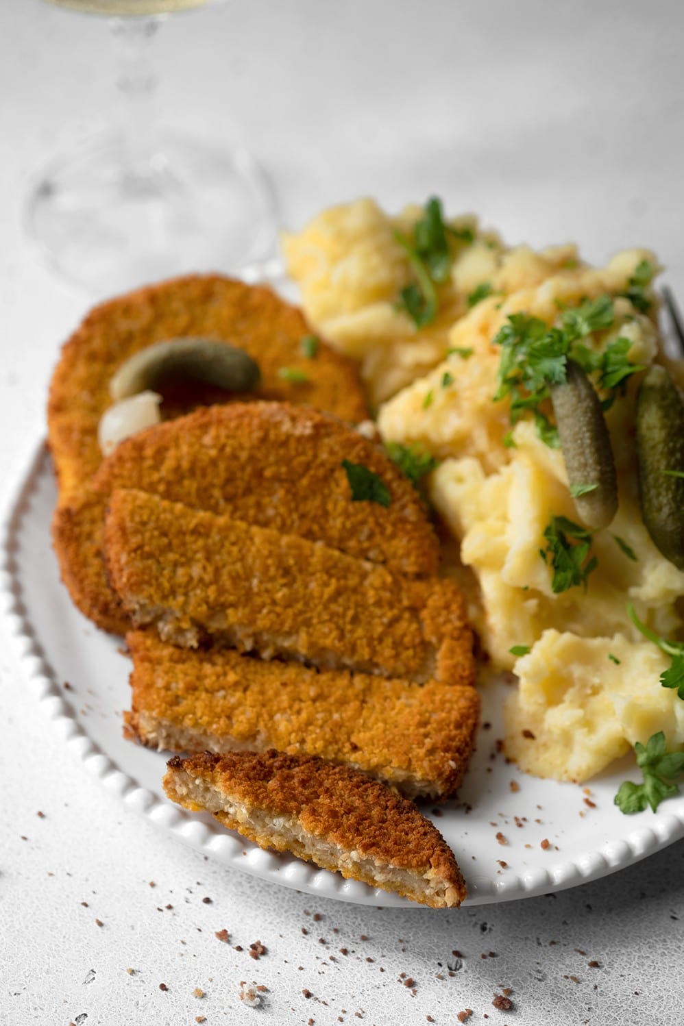 Schnitzel vegan au tofu Healthy Alie