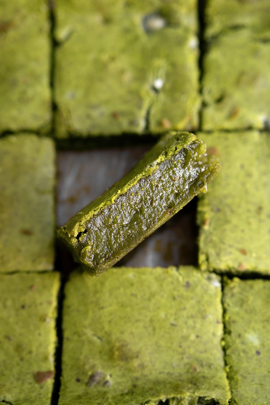 Butter mochi au matcha, vegan et sans gluten Healthy Alie