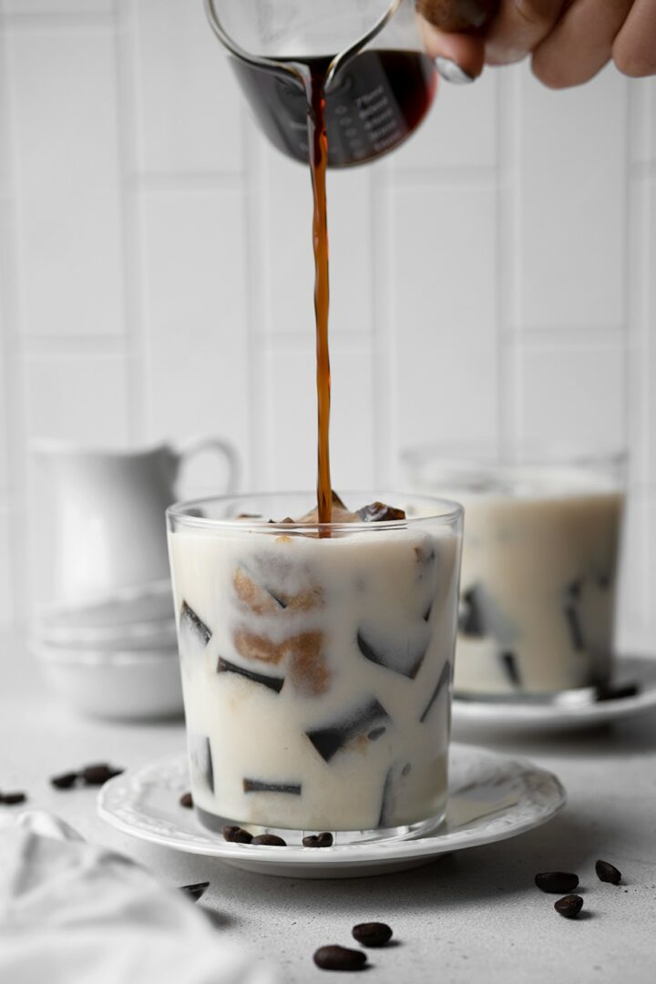 Gelée de café (coffee jelly) vegan - Healthy Alie Gelée de café (coffee jelly) vegan - Healthy Alie