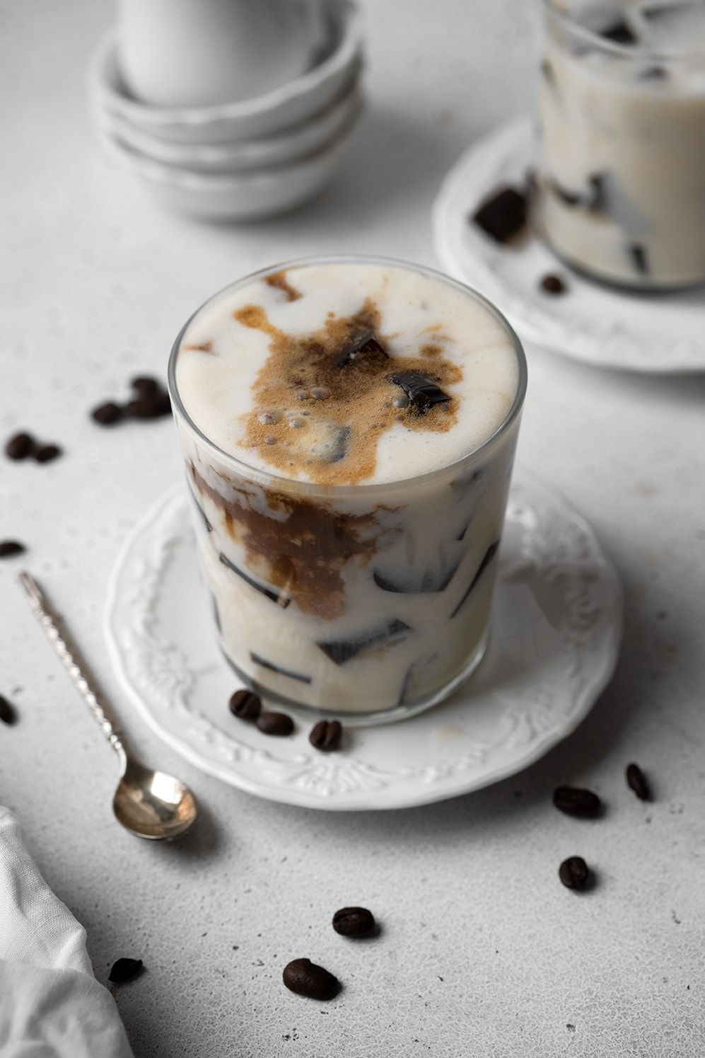 Gelée de café (coffee jelly) vegan - Healthy Alie Gelée de café (coffee jelly) vegan - Healthy Alie