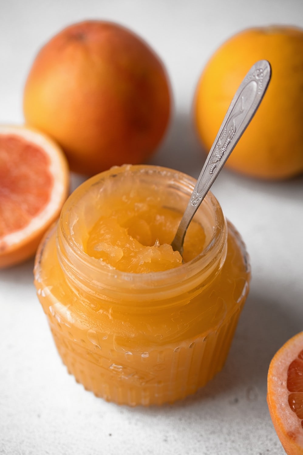 Grapefruit curd (curd au pamplemousse) vegan Healthy Alie