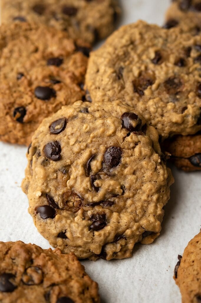cookies aux flocons d'avoine et aux pepites de chocolat recette vegan