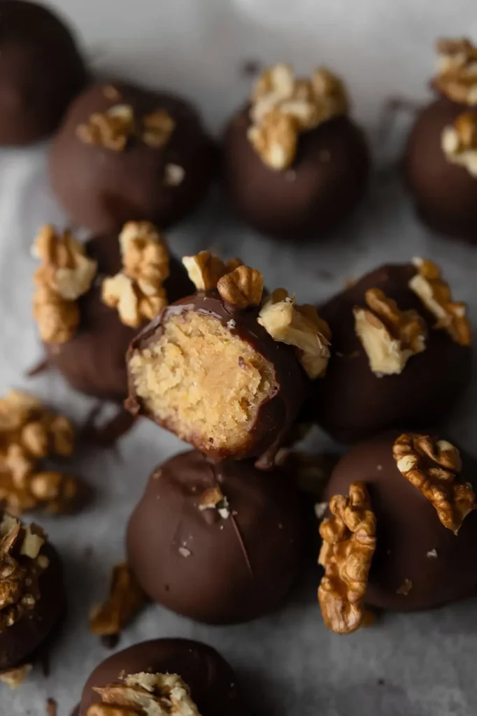 Bouchées banane chocolat healthy prêtes à déguster