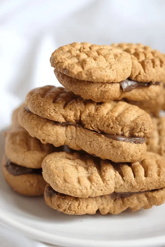 Biscuits vegan au beurre de cacahuètes et à la farine d’avoine