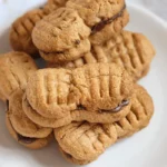 Biscuits sablés au beurre de cacahuète et farine d’avoine