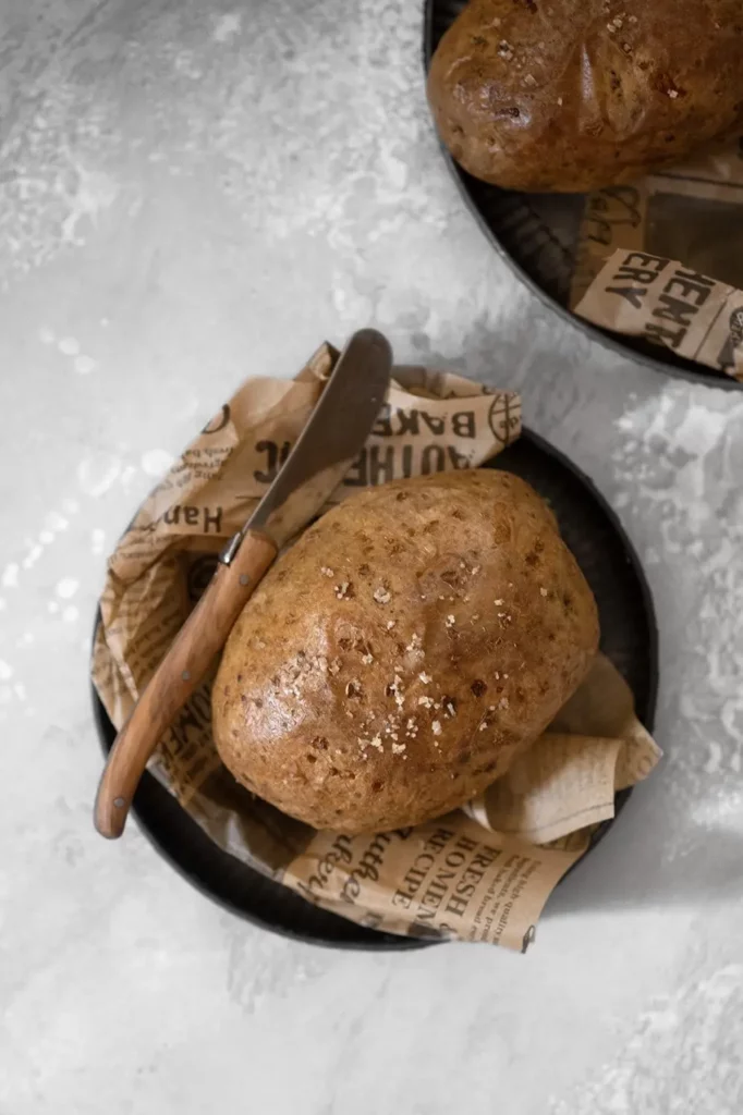 Pommes de terre au four avant cuisson